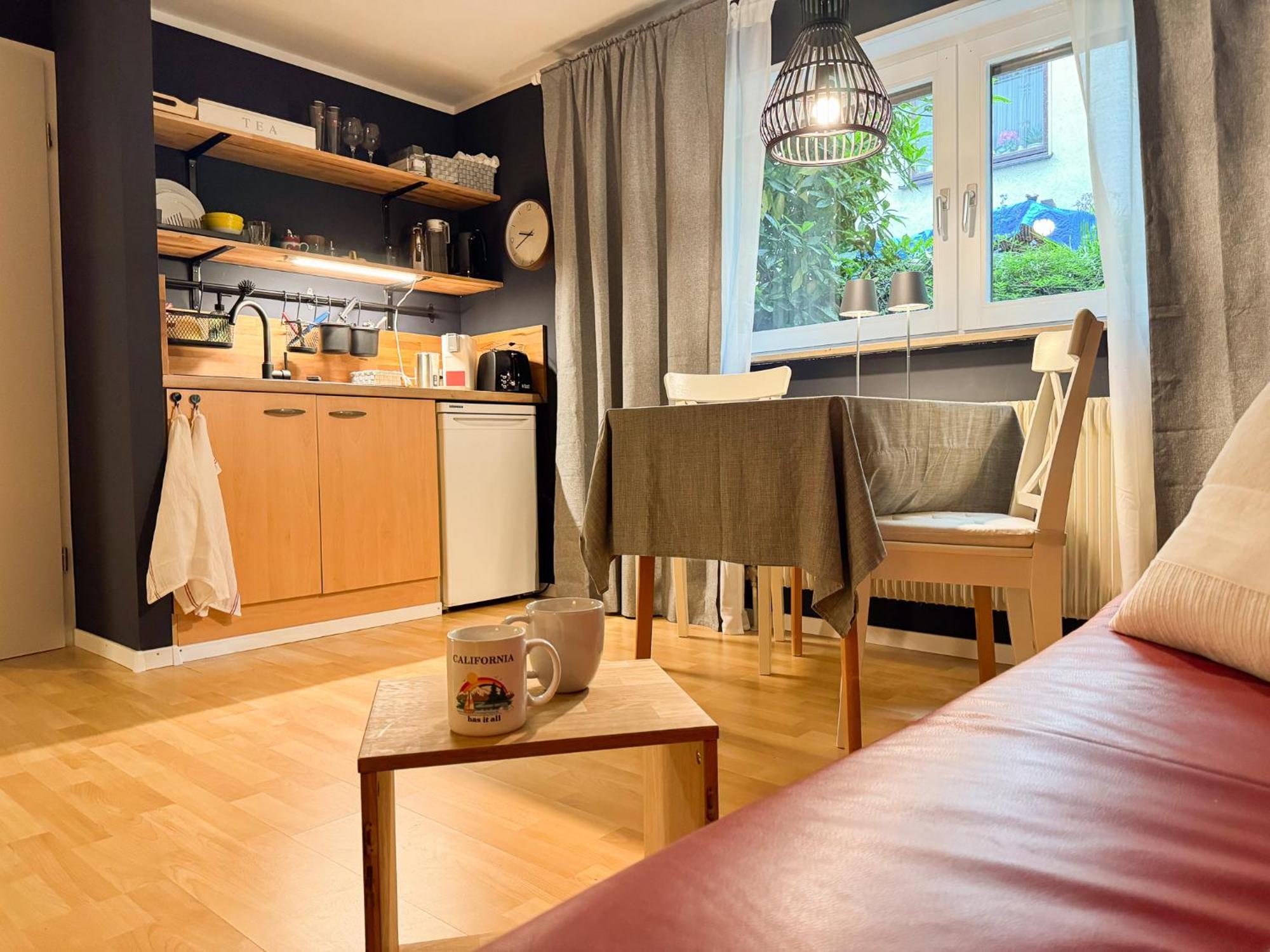 Apartment Parkplatz Garten Rad-Garage Freiburg im Breisgau Exterior foto